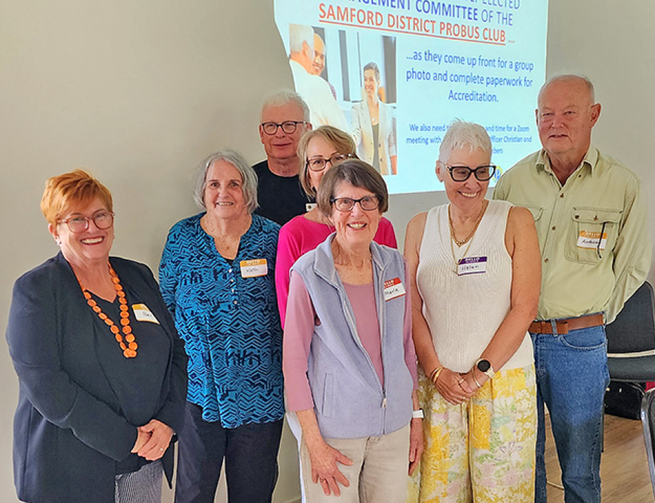 Samford District Probus Club Management Committee